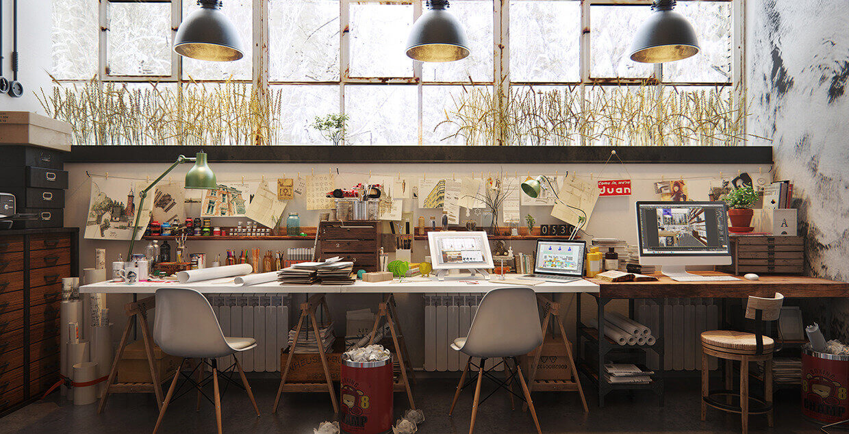 Design Love: Artist Lofts and Home Ateliers 35 artist lofts home ateliers nordroom30 Design Love: Artist Lofts and Home Ateliers