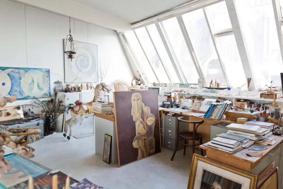 Design Love: Artist Lofts and Home Ateliers 36 artist lofts home ateliers nordroom31 Design Love: Artist Lofts and Home Ateliers