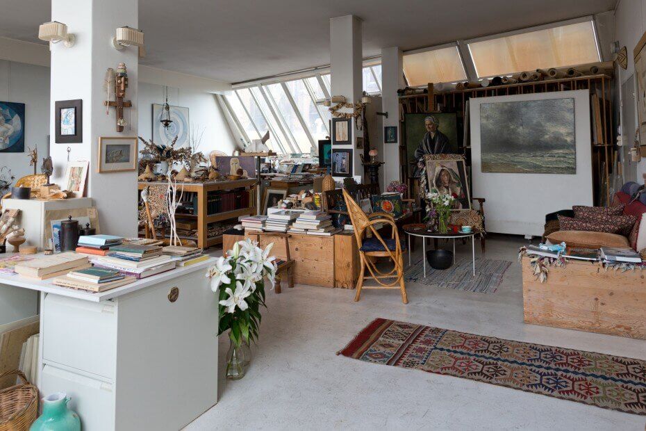 Design Love: Artist Lofts and Home Ateliers 39 artist lofts home ateliers nordroom34 Design Love: Artist Lofts and Home Ateliers