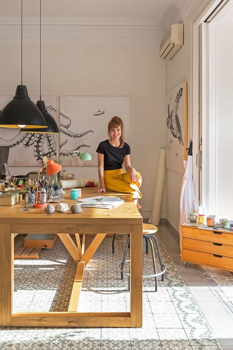 Design Love: Artist Lofts and Home Ateliers 51 artist lofts home ateliers nordroom47 Design Love: Artist Lofts and Home Ateliers