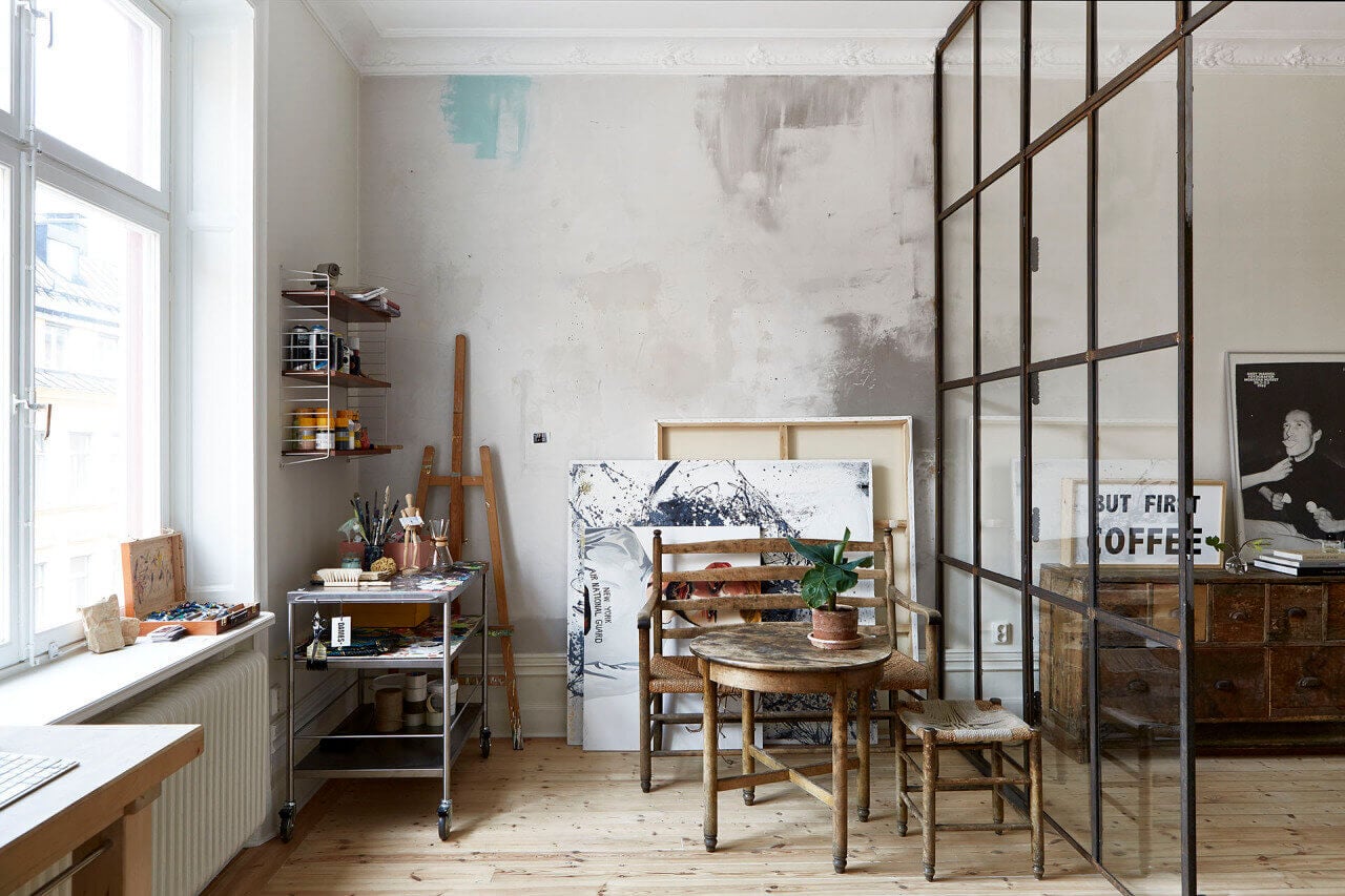 Design Love: Artist Lofts and Home Ateliers 56 artist lofts home ateliers nordroom51 Design Love: Artist Lofts and Home Ateliers