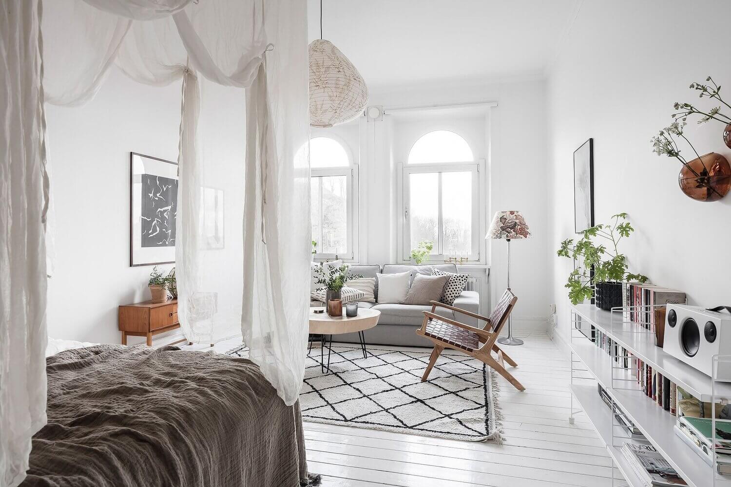A Bright Scandinavian Studio Apartment 1 bright scandinavian studio apartment nordroom A Bright Scandinavian Studio Apartment