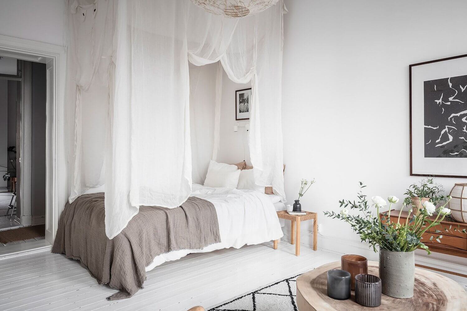 A Bright Scandinavian Studio Apartment 4 bright scandinavian studio apartment nordroom3 A Bright Scandinavian Studio Apartment