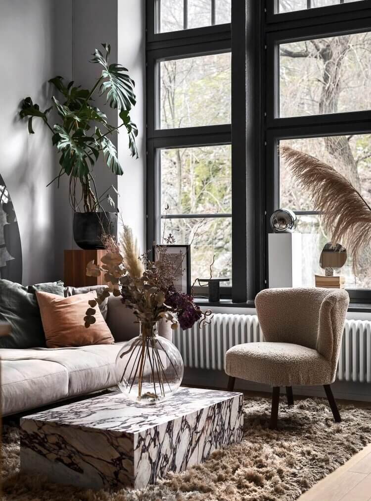 A Small Monochrome Scandi Loft Apartment 3 small monochrome scandinavian loft nordroom2 A Small Monochrome Scandi Loft Apartment