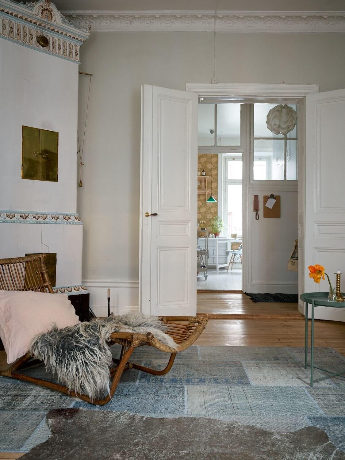 A Lovely Vintage Apartment in Stockholm 14 vintage apartment stockholm nordroom13 A Lovely Vintage Apartment in Stockholm