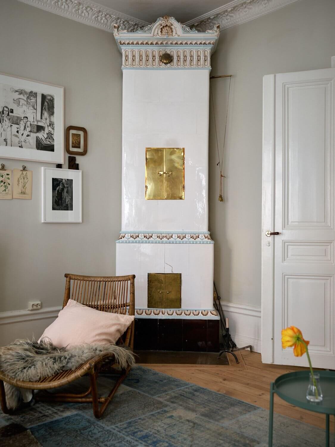 A Lovely Vintage Apartment in Stockholm 5 vintage apartment stockholm nordroom4 A Lovely Vintage Apartment in Stockholm