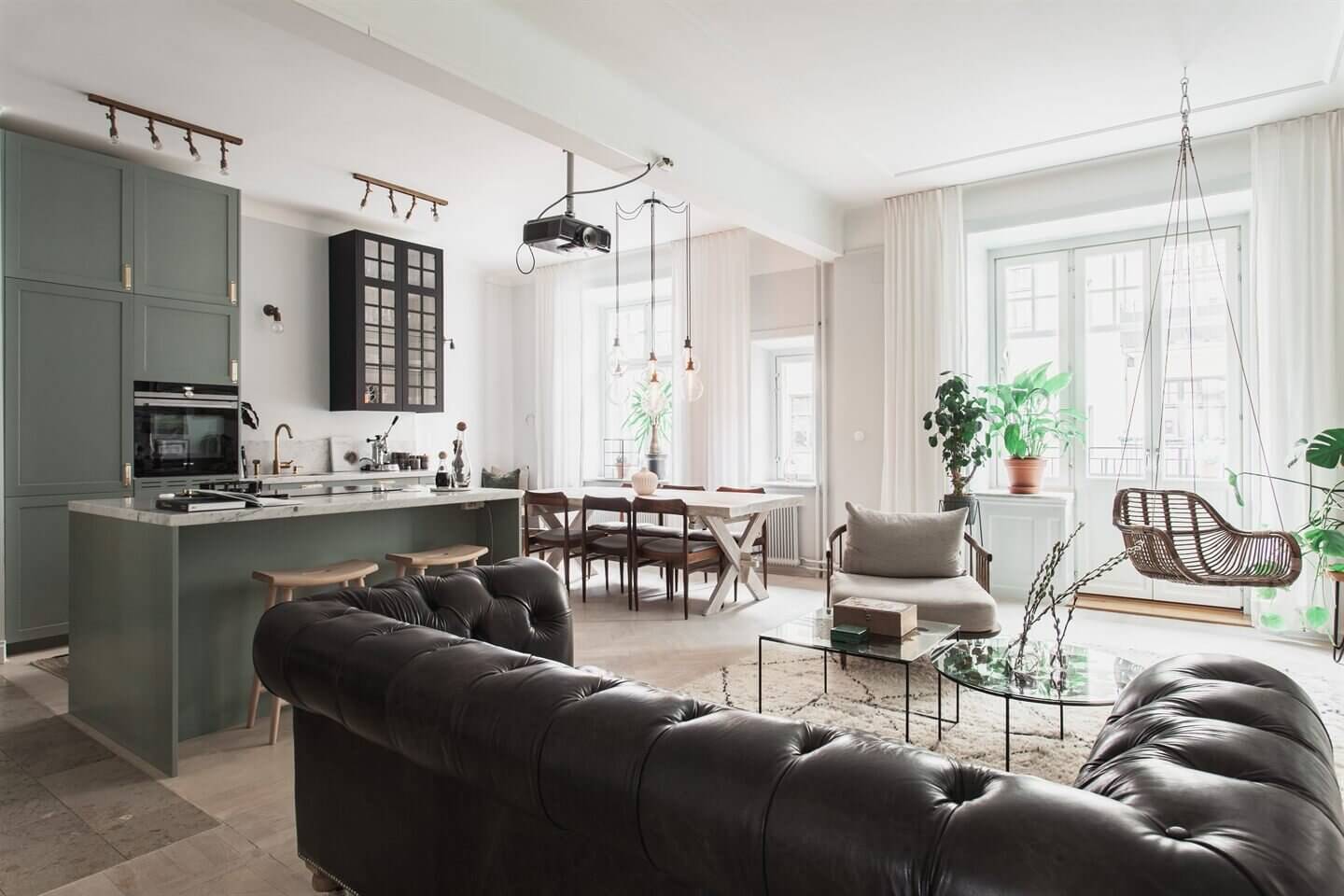An Elegant One-Bedroom Apartment in Stockholm 4 AnElegantOneBedroomApartmentinStockholm TheNordroom2 An Elegant One-Bedroom Apartment in Stockholm