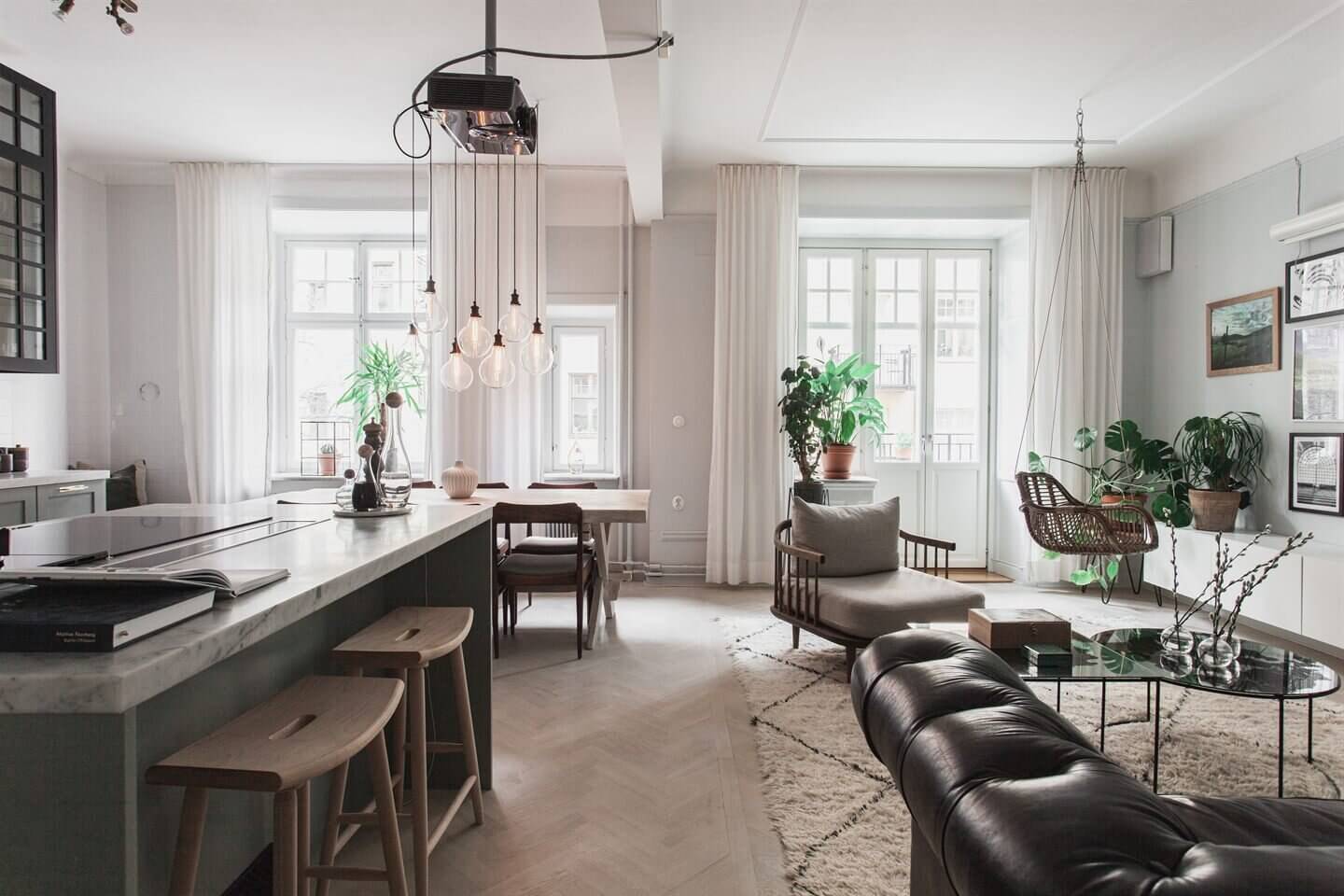 An Elegant One-Bedroom Apartment in Stockholm 10 AnElegantOneBedroomApartmentinStockholm TheNordroom8 An Elegant One-Bedroom Apartment in Stockholm