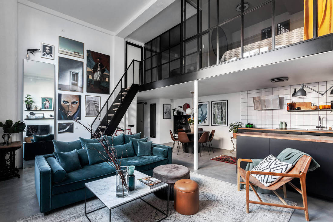 A Cool Industrial Scandinavian Loft Apartment 1 industrial scandinavian loft nordroom A Cool Industrial Scandinavian Loft Apartment