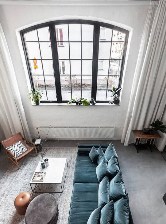 A Cool Industrial Scandinavian Loft Apartment 10 industrial scandinavian loft nordroom10 A Cool Industrial Scandinavian Loft Apartment