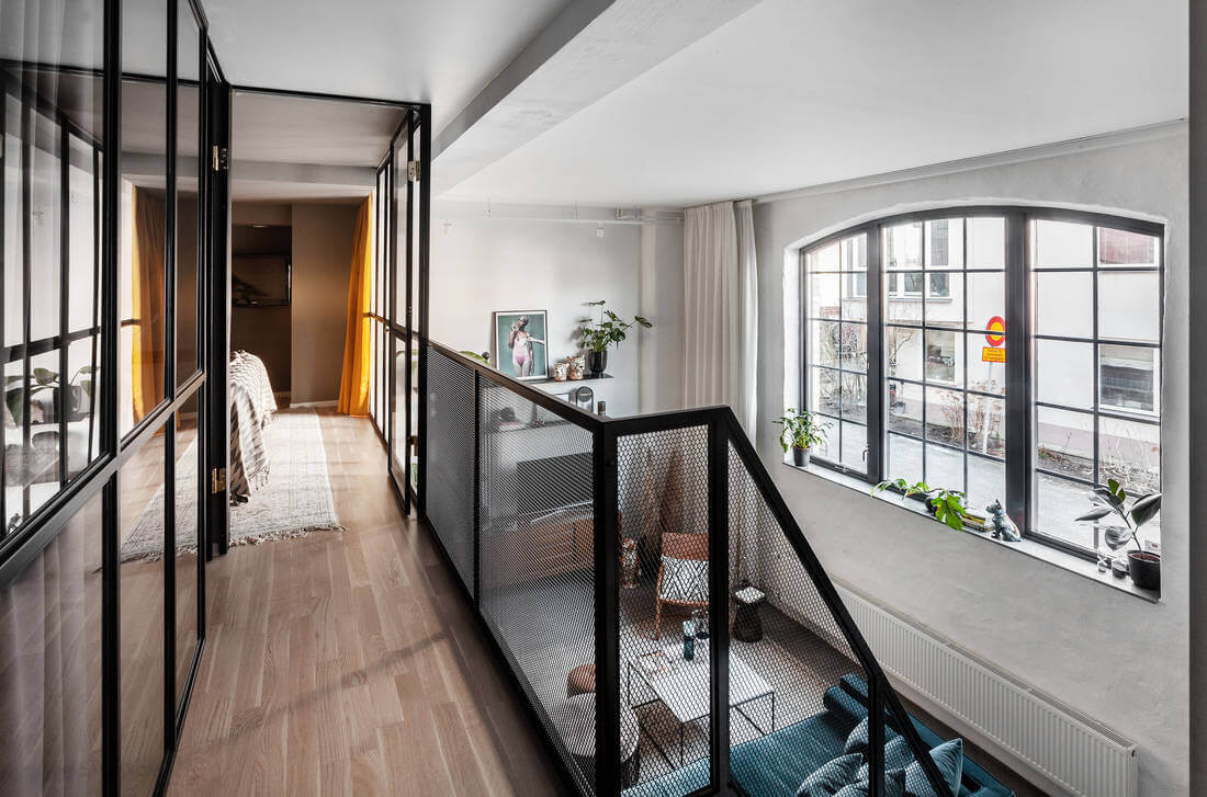 A Cool Industrial Scandinavian Loft Apartment 11 industrial scandinavian loft nordroom11 A Cool Industrial Scandinavian Loft Apartment