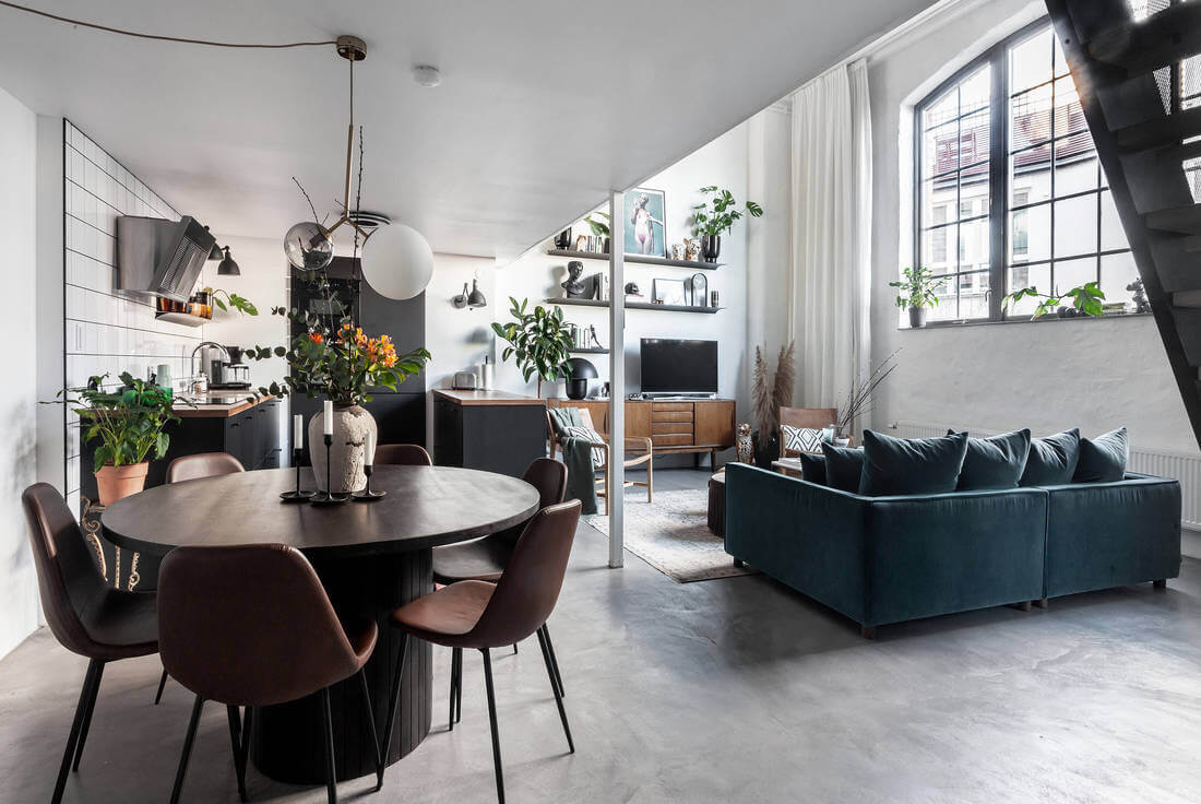 A Cool Industrial Scandinavian Loft Apartment 6 industrial scandinavian loft nordroom5 A Cool Industrial Scandinavian Loft Apartment