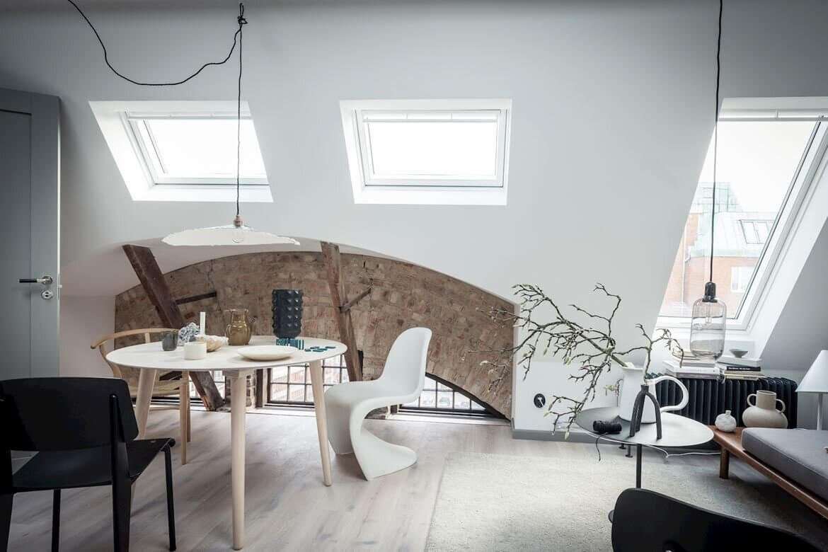 A Light Scandinavian Attic Apartment with a Luxurious Look 3 light scandinavian attic apartment nordroom2 A Light Scandinavian Attic Apartment with a Luxurious Look
