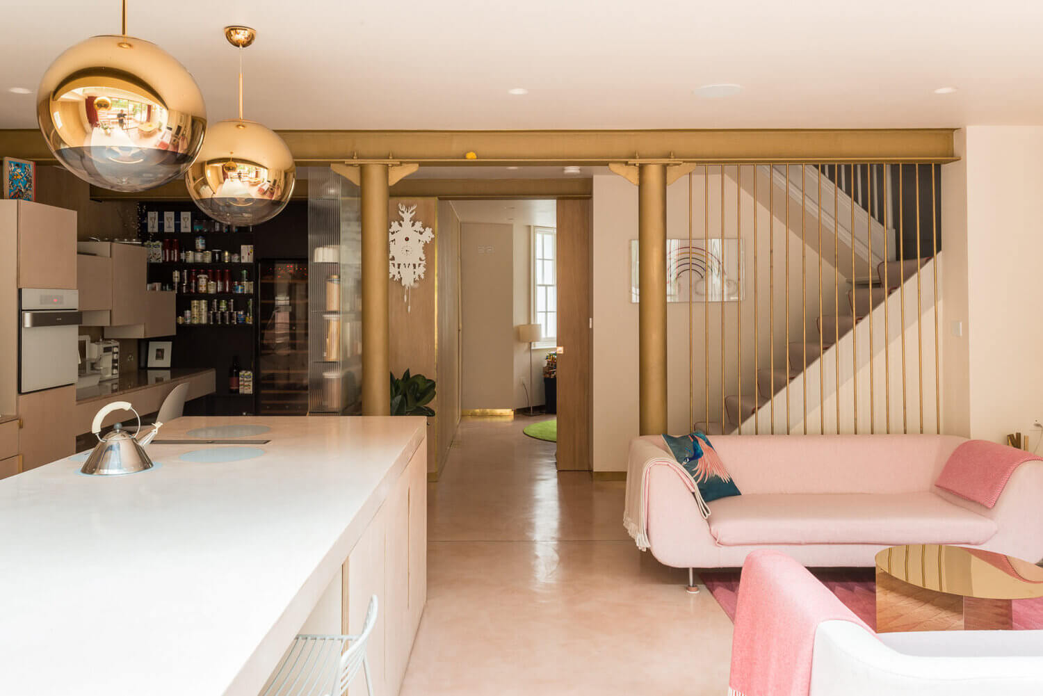 Modern Design in a Georgian Townhouse in London 8 modern design georgian townhouse london nordroom7 Modern Design in a Georgian Townhouse in London