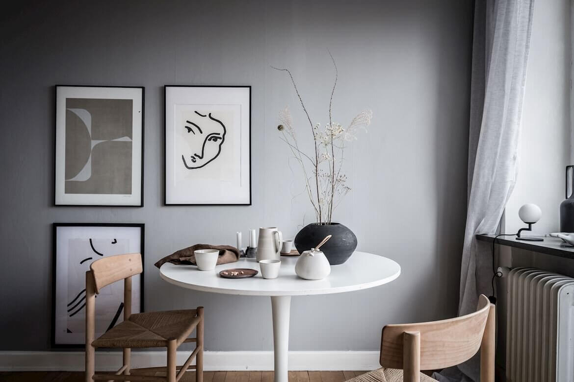 A Small Studio Apartment Decorated in Calm Color Tones 7 scandinavian studio apartment nordroom6 A Small Studio Apartment Decorated in Calm Color Tones