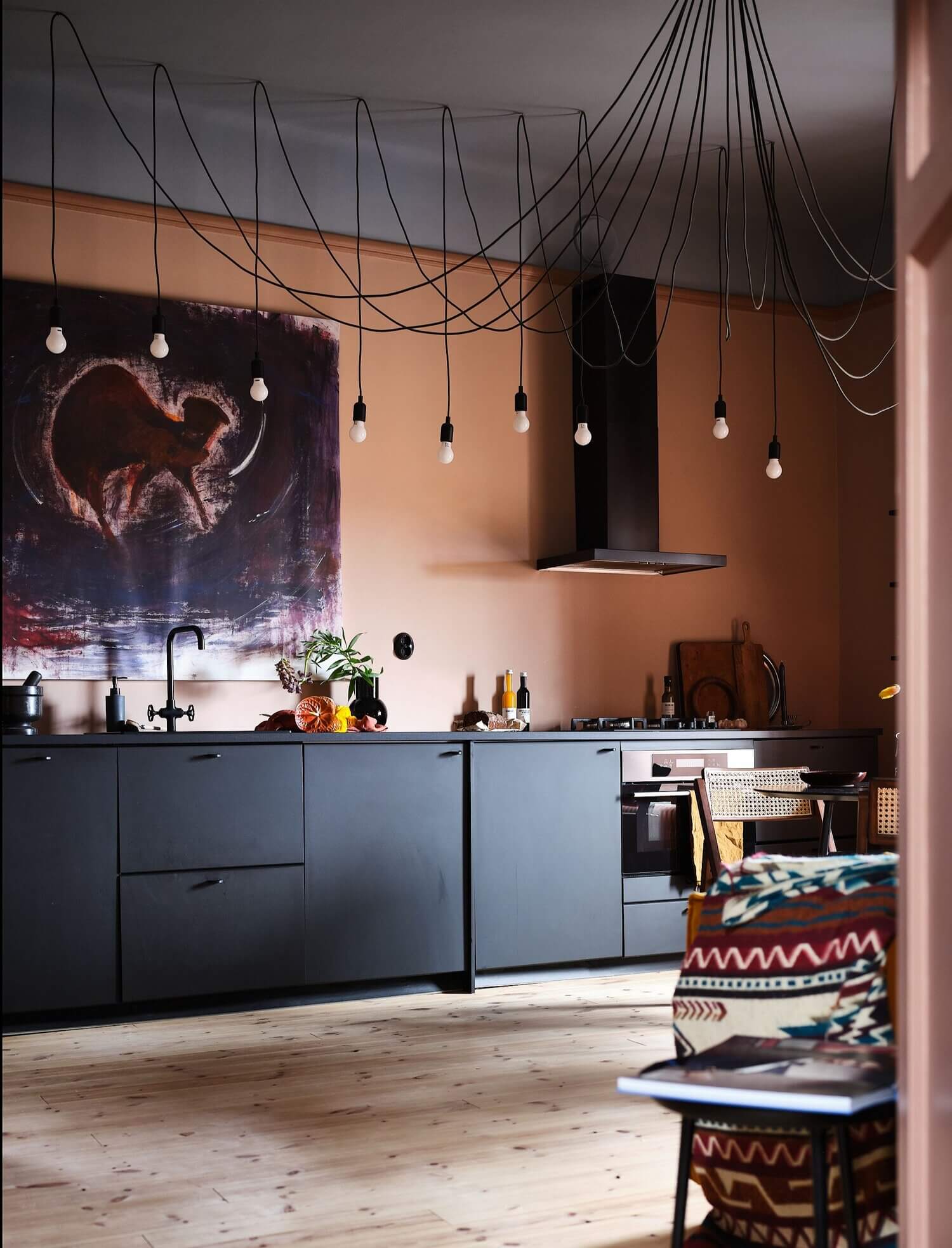 A Small Dusty Pink Dream Apartment in Sweden 17 small dusty pink apartment sweden16 A Small Dusty Pink Dream Apartment in Sweden