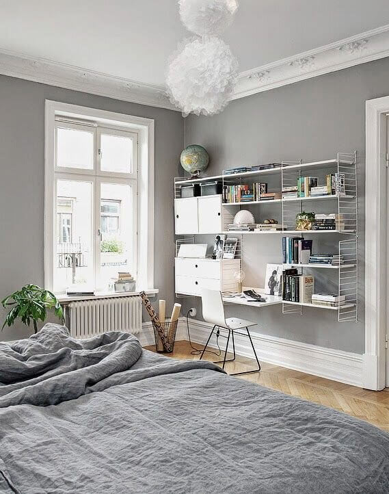40+ Inspiring Small Home Office Ideas 27 small home office ideas nordroom27 40+ Inspiring Small Home Office Ideas