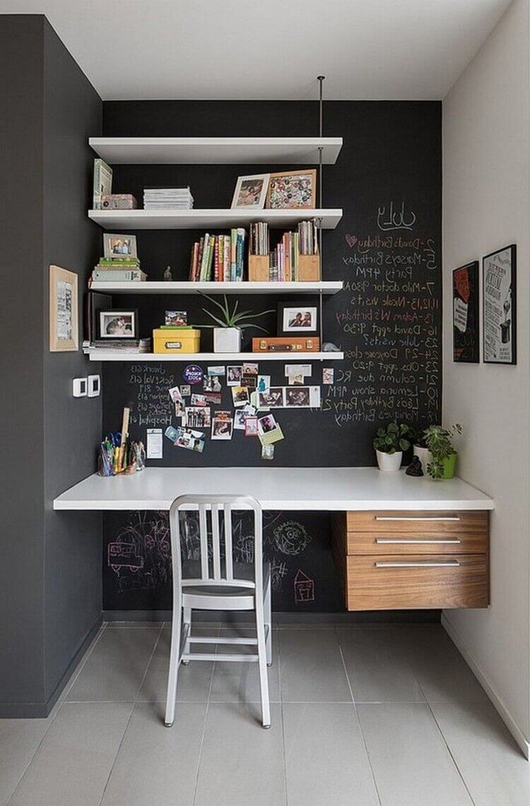 40+ Inspiring Small Home Office Ideas 40 small home office ideas nordroom41 40+ Inspiring Small Home Office Ideas