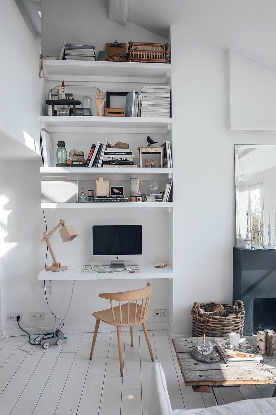 40+ Inspiring Small Home Office Ideas 47 small home office ideas nordroom47 40+ Inspiring Small Home Office Ideas