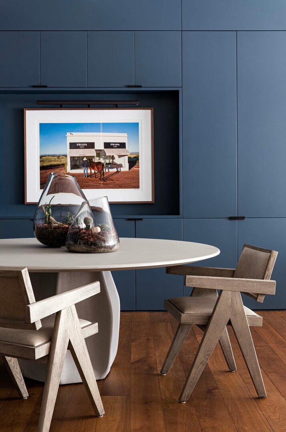 Blue Tones and Exposed Brick in a Tribeca Loft 9 tribeca loft exposed brick blue tones nordroom8 Blue Tones and Exposed Brick in a Tribeca Loft