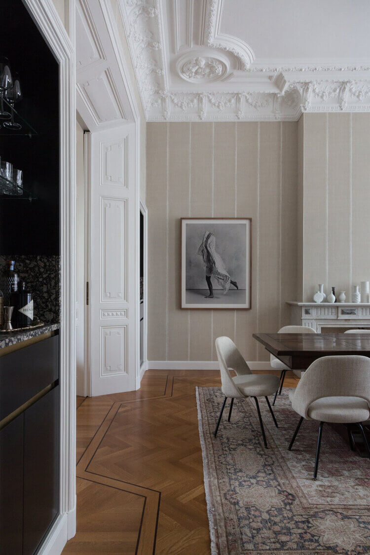 An Elegant 19th-Century Townhouse in The Netherlands 13 19th century townhouse netherlands avenue design studio nordroom12 An Elegant 19th-Century Townhouse in The Netherlands