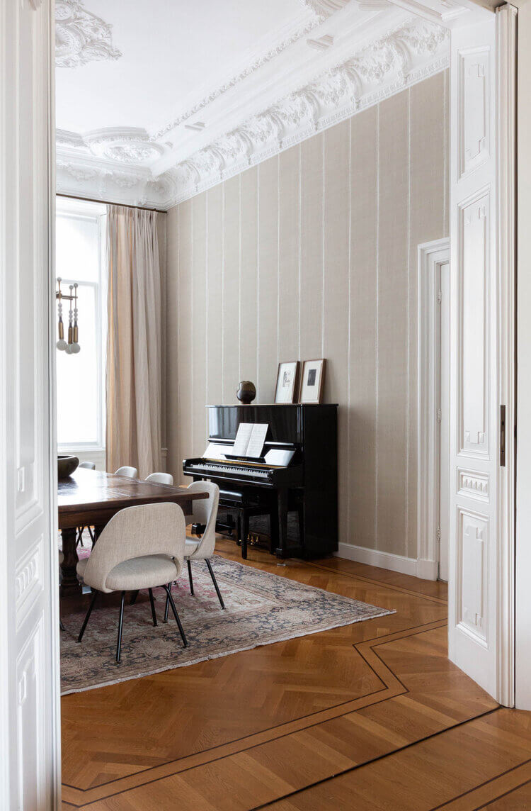 An Elegant 19th-Century Townhouse in The Netherlands 14 19th century townhouse netherlands avenue design studio nordroom13 An Elegant 19th-Century Townhouse in The Netherlands
