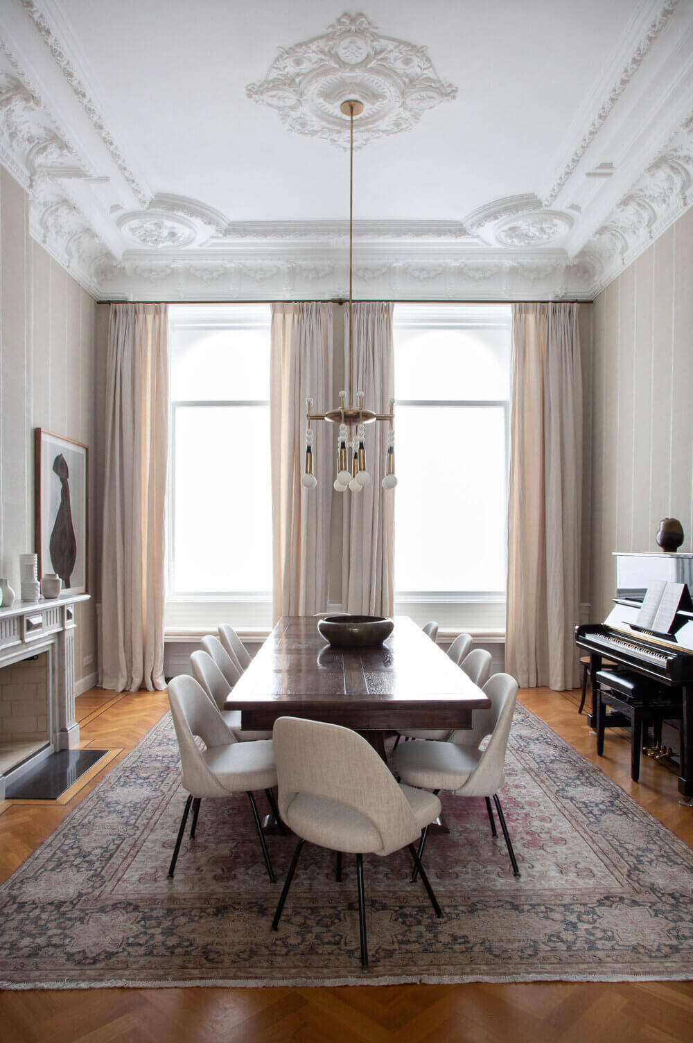 An Elegant 19th-Century Townhouse in The Netherlands 15 19th century townhouse netherlands avenue design studio nordroom14 An Elegant 19th-Century Townhouse in The Netherlands