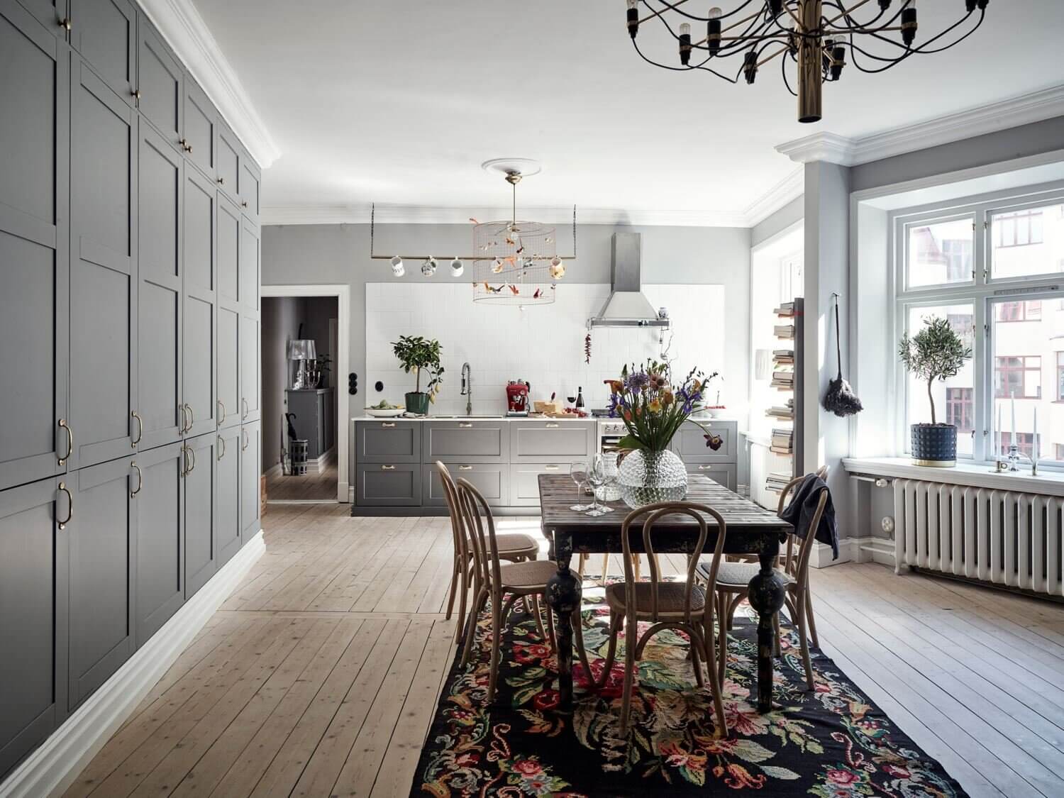 A Grey Art-Filled Scandinavian Apartment 7 AGreyArt FilledScandinavianApartment TheNordroom6 A Grey Art-Filled Scandinavian Apartment