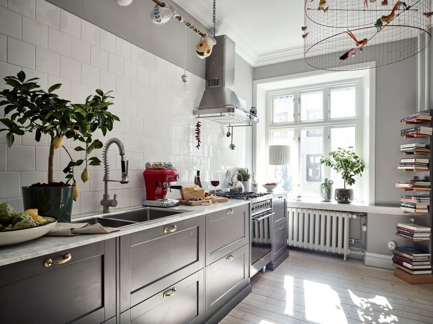 A Grey Art-Filled Scandinavian Apartment 9 AGreyArt FilledScandinavianApartment TheNordroom8 A Grey Art-Filled Scandinavian Apartment