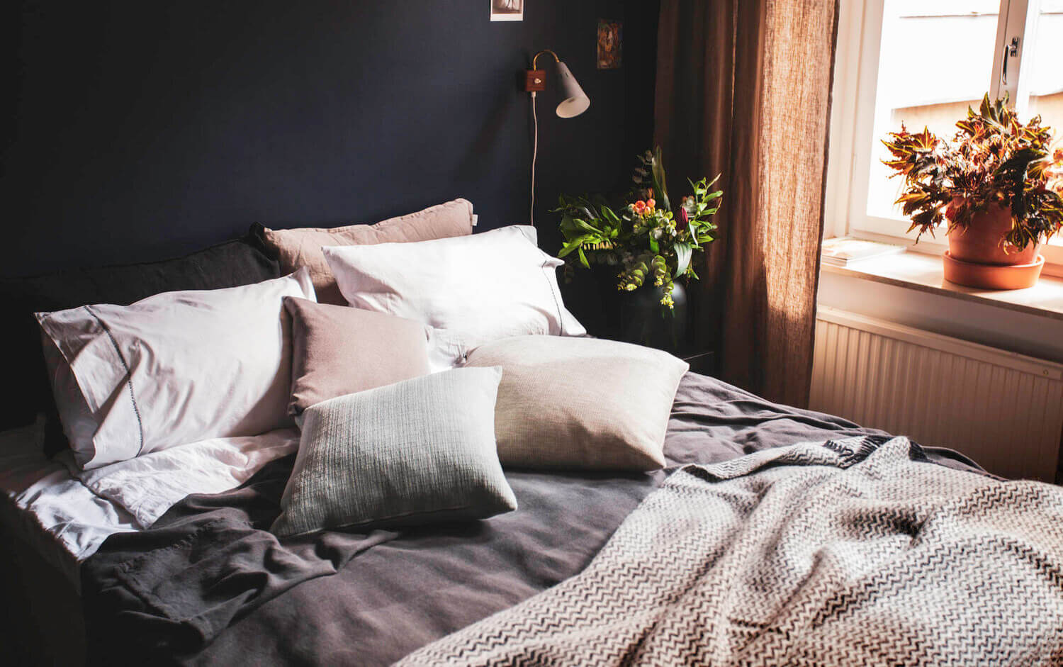 A Warm Scandinavian Apartment with a Moody Bedroom 13 AWarmScandiApartmentwithaMoodyBedroom TheNordroom12 A Warm Scandinavian Apartment with a Moody Bedroom