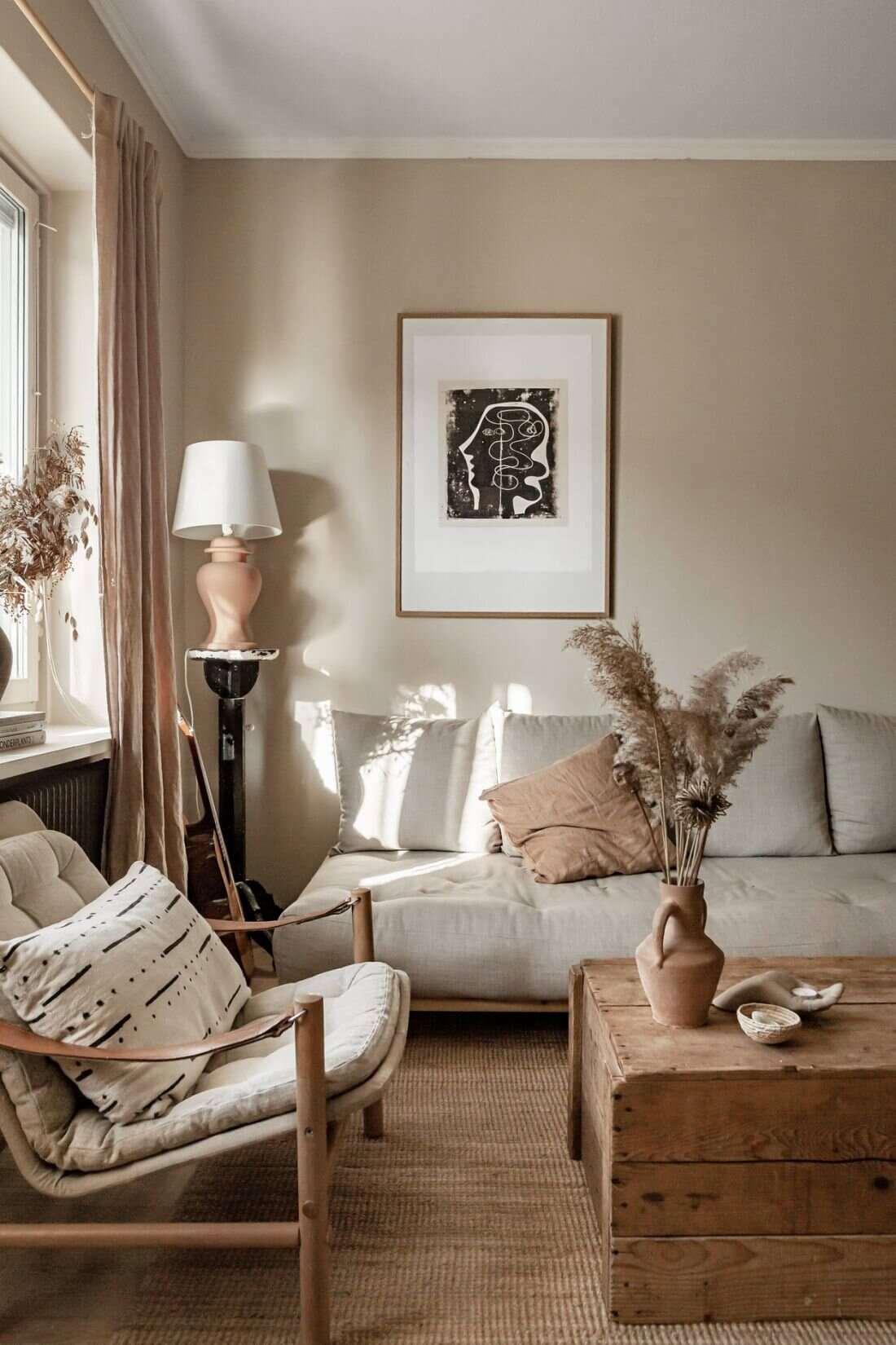 Earthy Tones and Natural Materials in a Scandi Apartment 2 earthy natural scandinavian apartment anna malmberg nordroom1 Earthy Tones and Natural Materials in a Scandi Apartment