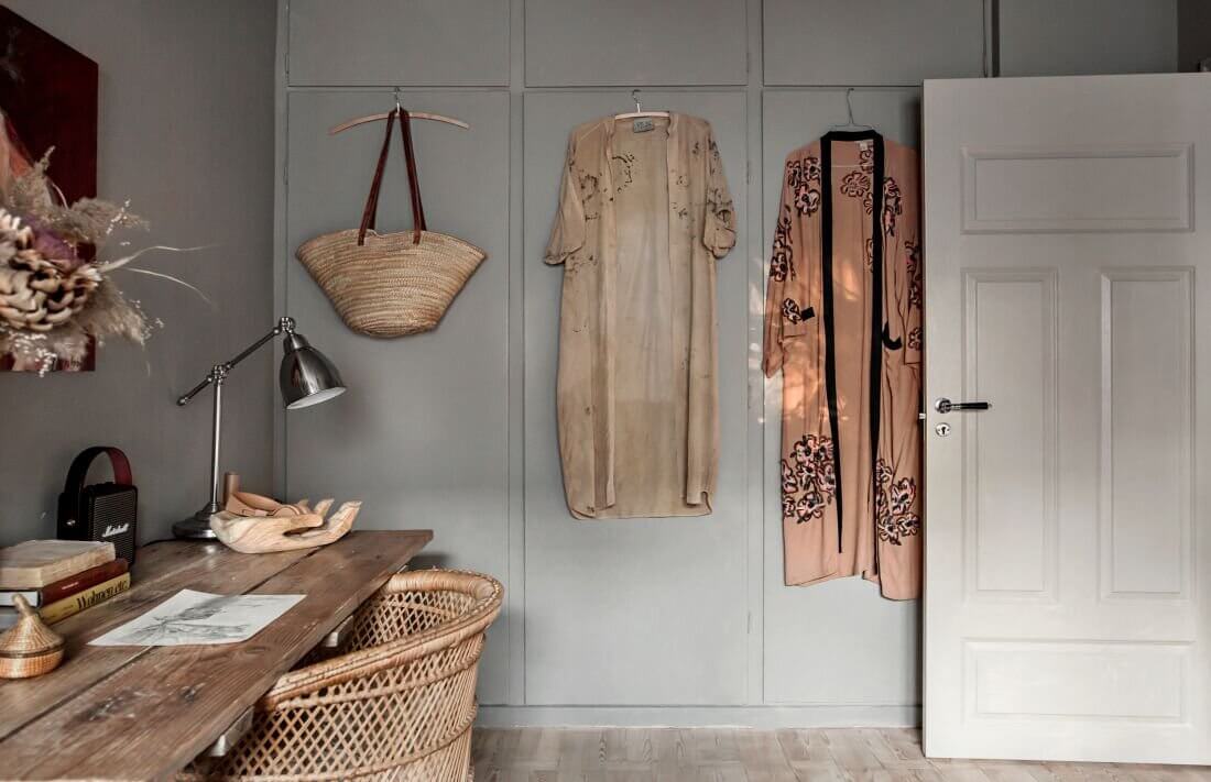 Earthy Tones and Natural Materials in a Scandi Apartment 12 earthy natural scandinavian apartment anna malmberg nordroom11 Earthy Tones and Natural Materials in a Scandi Apartment