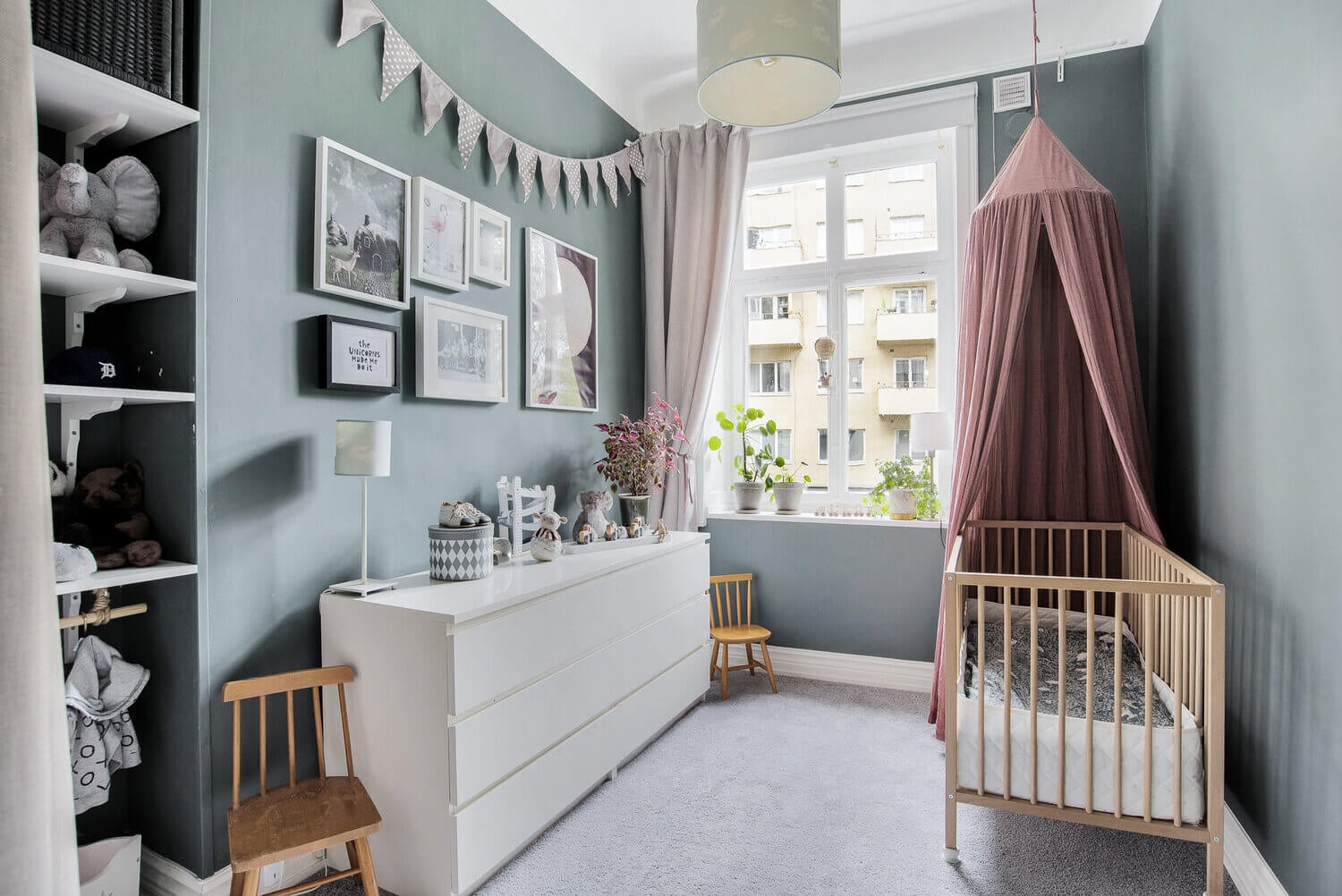A Bright Pink and Blue Scandinavian Apartment 11 pink blue scandinavian apartment nordroom10 A Bright Pink and Blue Scandinavian Apartment