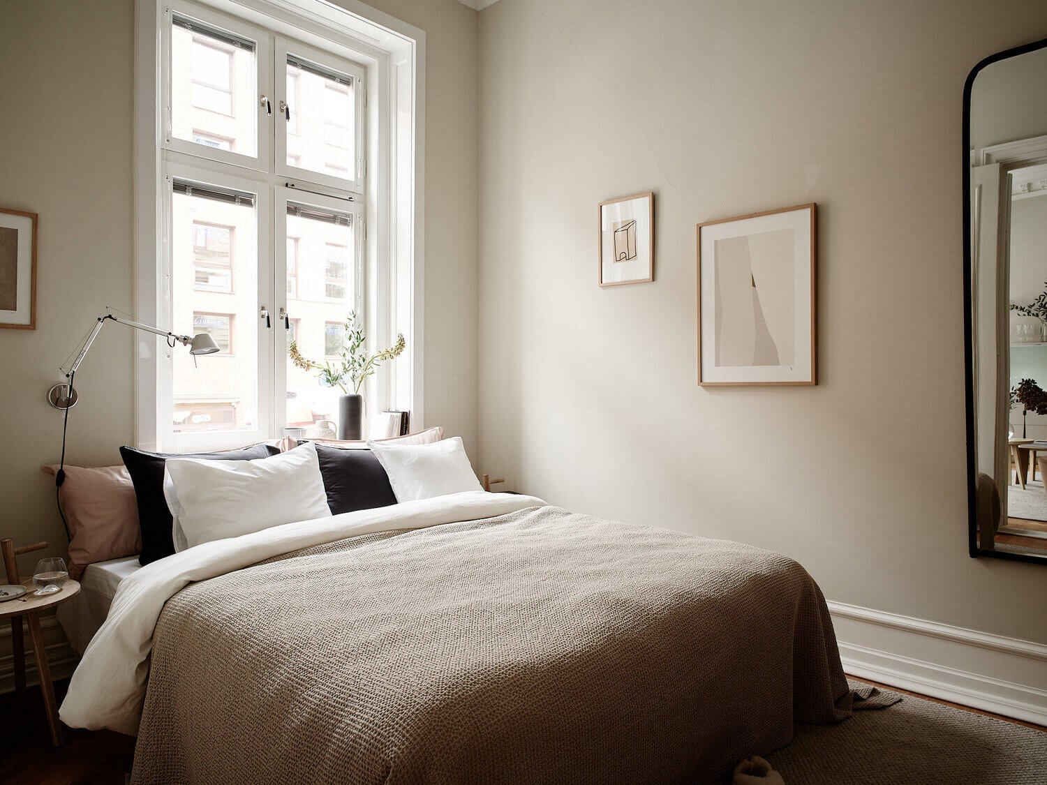 A Serene Beige Apartment with Original Details 13 ABeigeSereneApartmentwithOriginalDetails TheNordroom12 A Serene Beige Apartment with Original Details