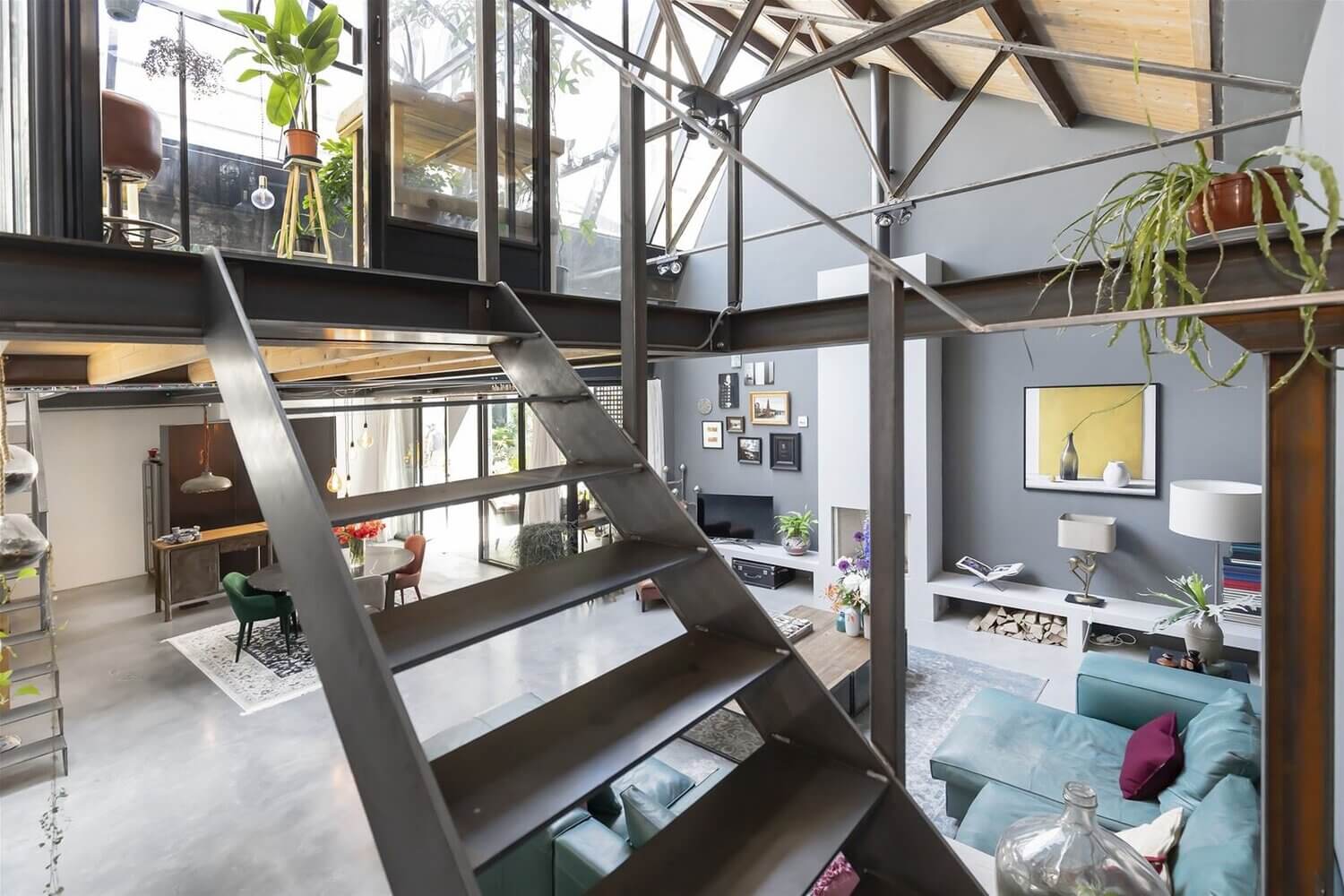 A Modern Industrial Loft in a Converted Amsterdam Factory 8 AModernLoftinaFormerFactoryinAmsterdam TheNordroom7 A Modern Industrial Loft in a Converted Amsterdam Factory