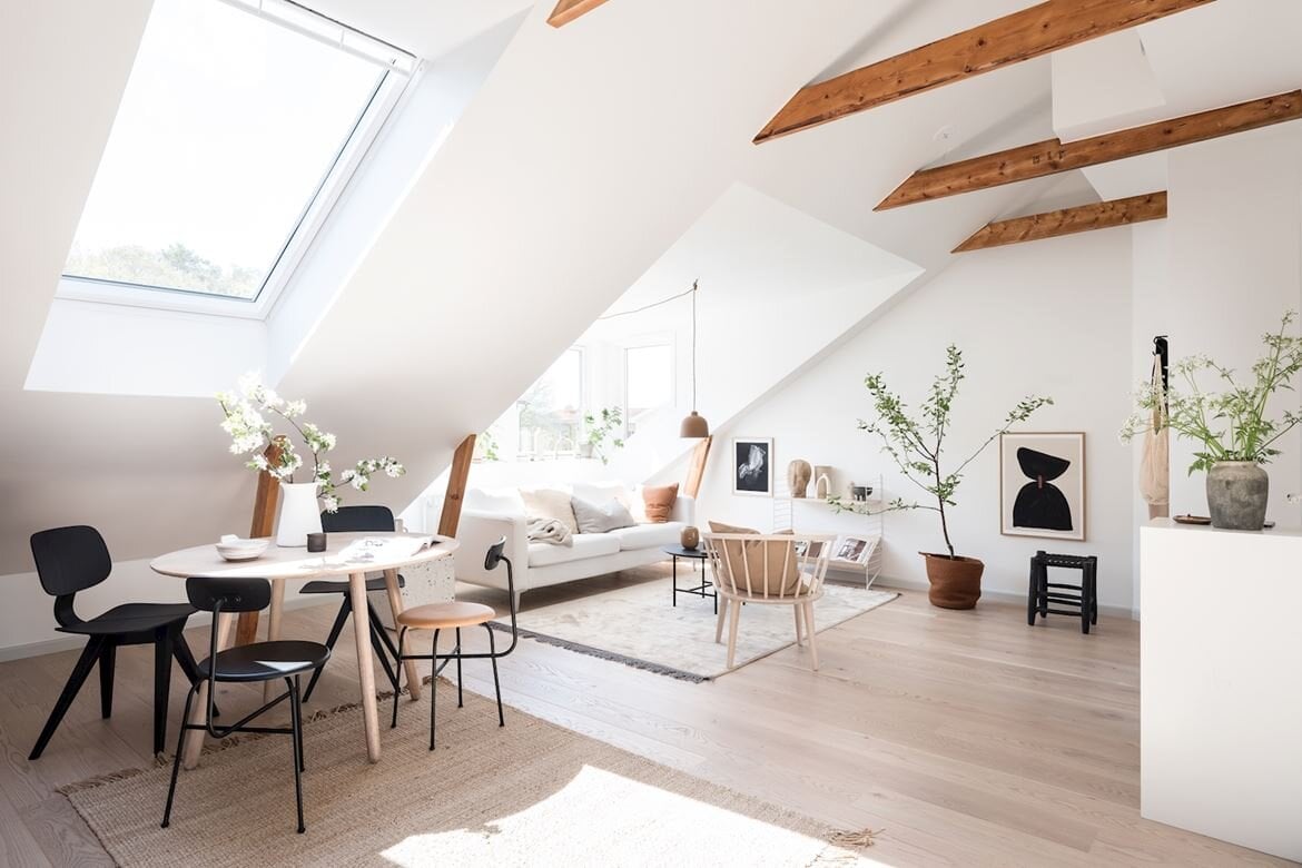 A Scandinavian Attic Apartment with Plenty of Natural Light 1 AScandinavianAtticApartmentwithPlentyofNaturalLight TheNordroom A Scandinavian Attic Apartment with Plenty of Natural Light