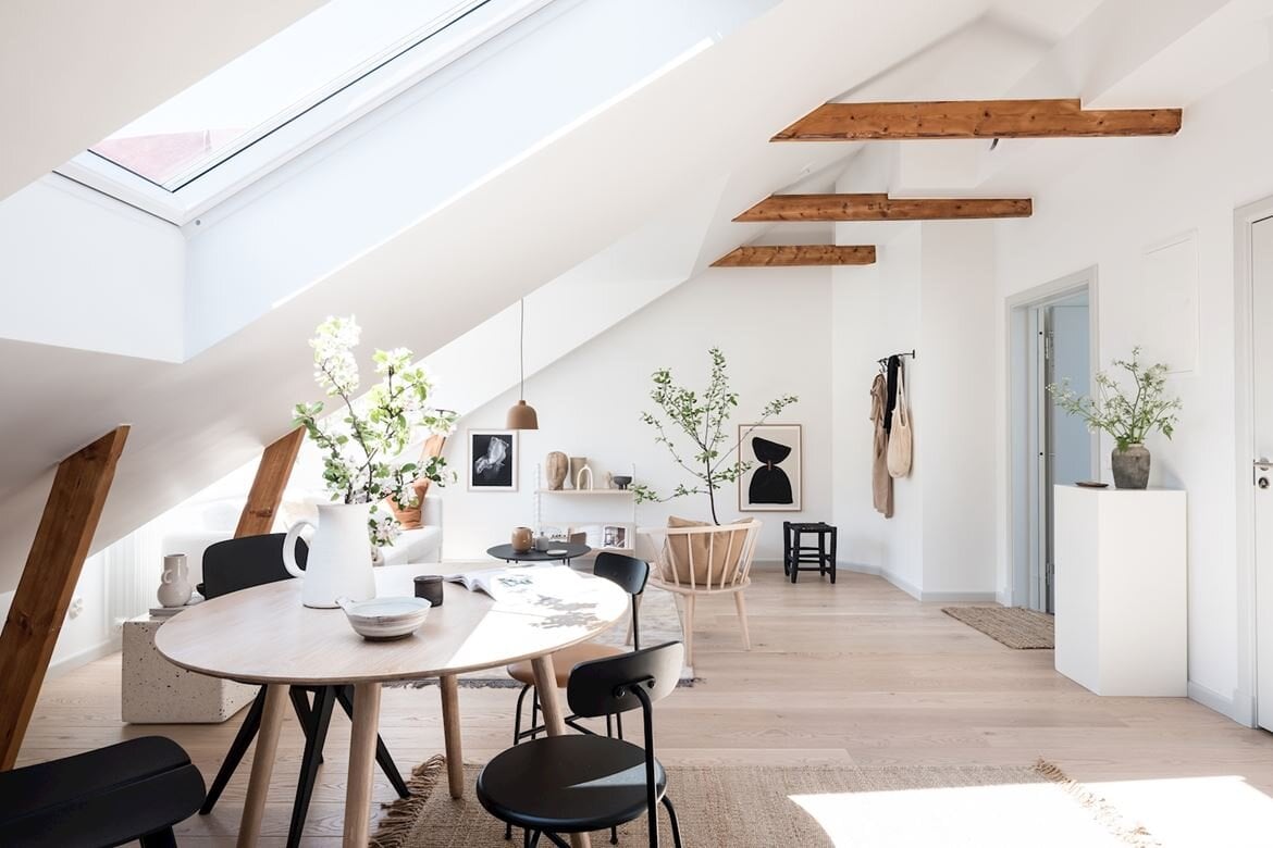 A Scandinavian Attic Apartment with Plenty of Natural Light 2 AScandinavianAtticApartmentwithPlentyofNaturalLight TheNordroom1 A Scandinavian Attic Apartment with Plenty of Natural Light