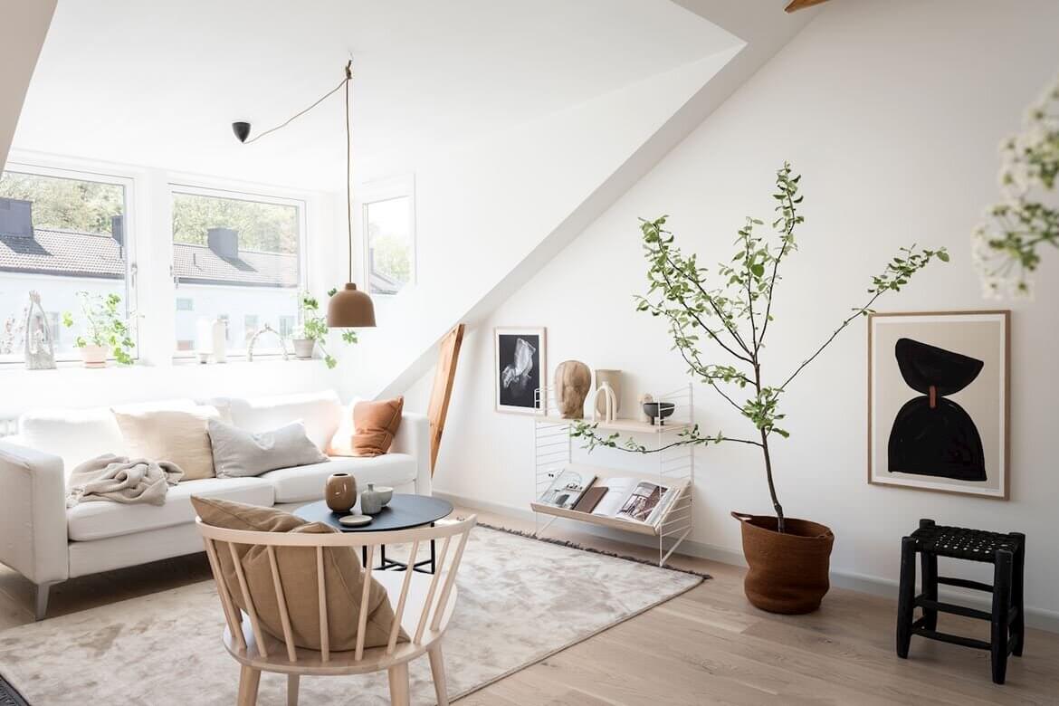 A Scandinavian Attic Apartment with Plenty of Natural Light 4 AScandinavianAtticApartmentwithPlentyofNaturalLight TheNordroom4 A Scandinavian Attic Apartment with Plenty of Natural Light
