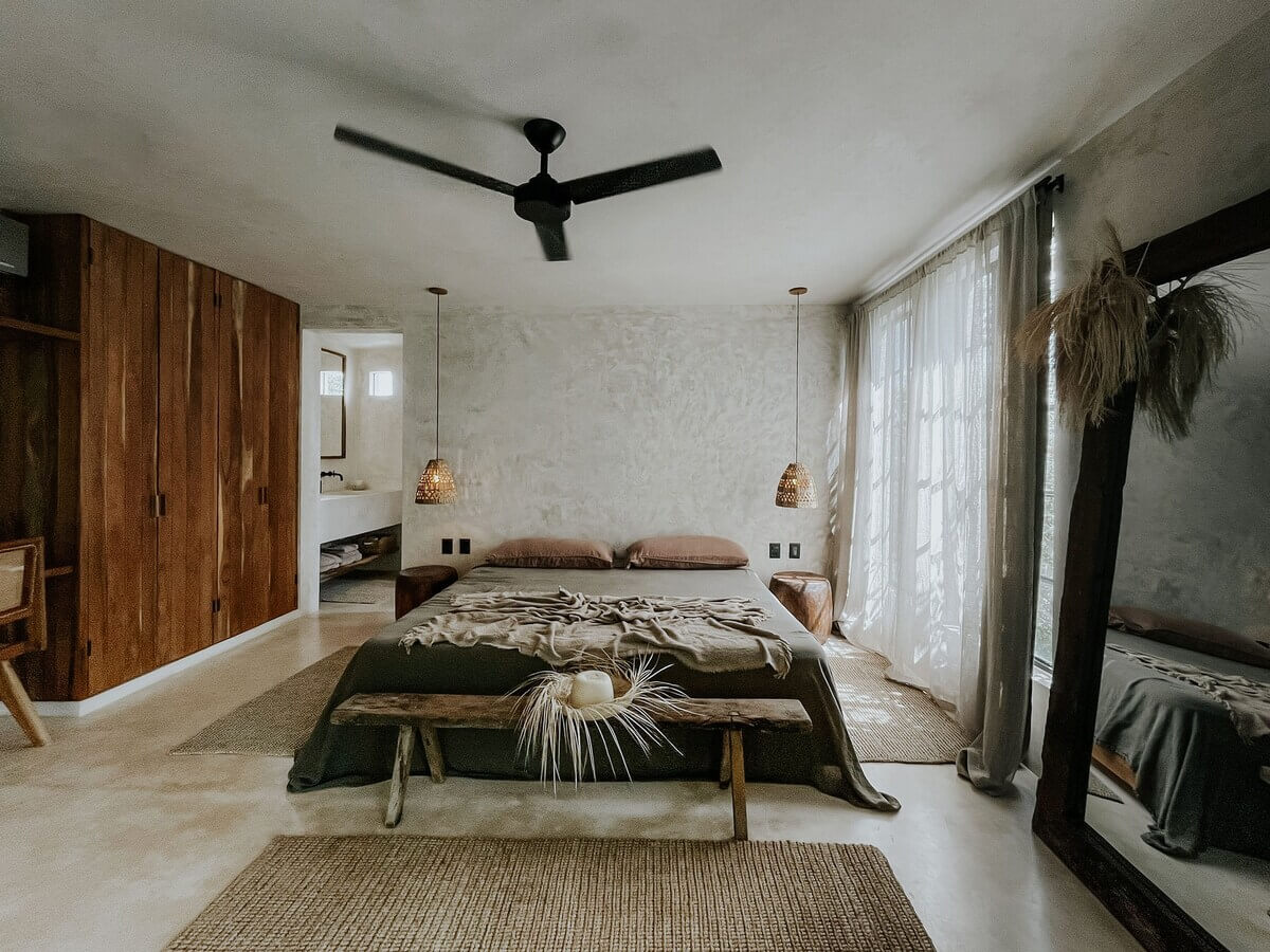 A Beautiful Loft Airbnb in Tulum 15 bedroom-airbnb-tulum-mexico-nordroom