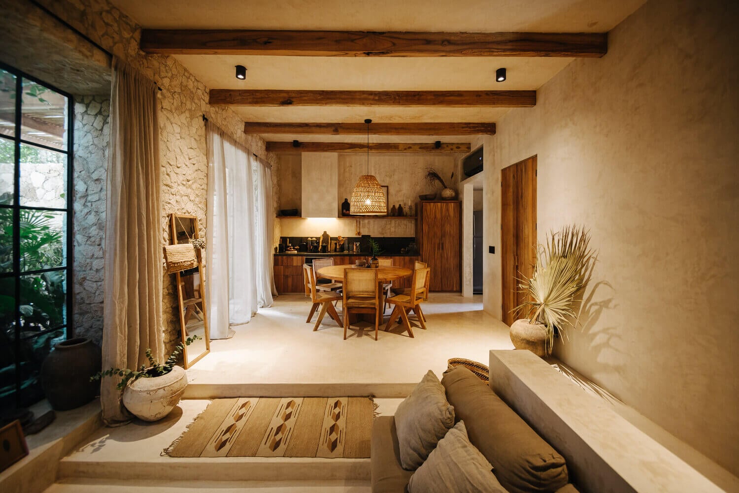 A Design SPA Apartment in Tulum Surrounded by Nature 5 design spa apartment airbnb tulum mexico nordroom3 A Design SPA Apartment in Tulum Surrounded by Nature