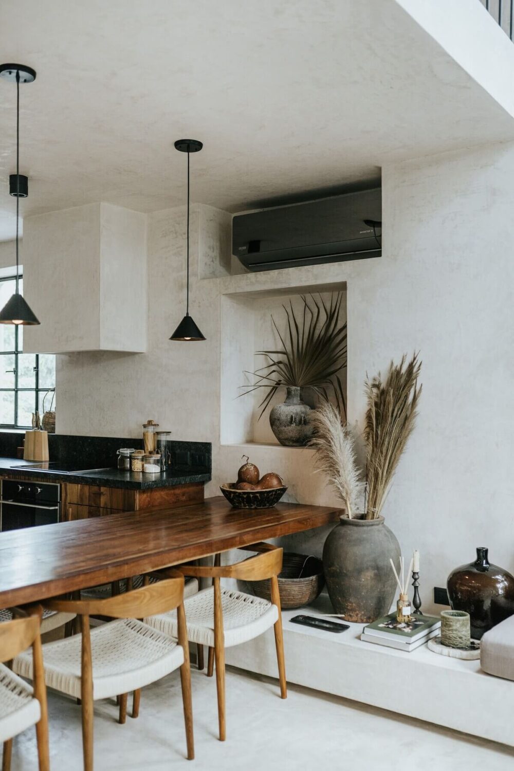 A Beautiful Loft Airbnb in Tulum 10 dining-table-loft-airbnb-tulum-nordroom