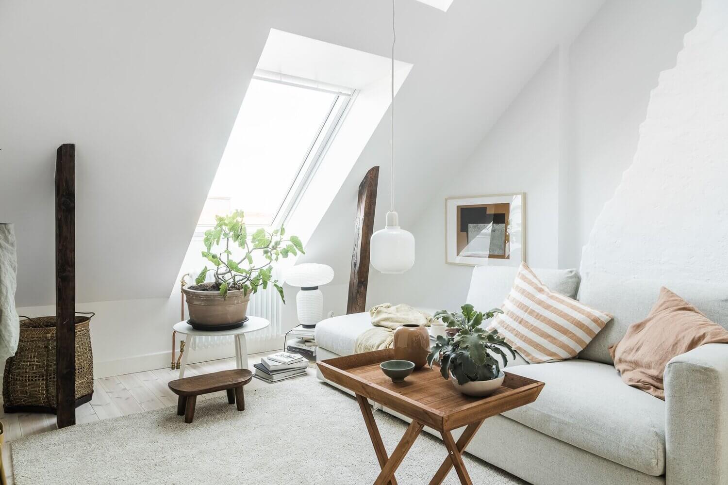 A Bright Scandinavian Attic Studio Apartment 2 scandinavian attic studio apartment nordroom1 A Bright Scandinavian Attic Studio Apartment