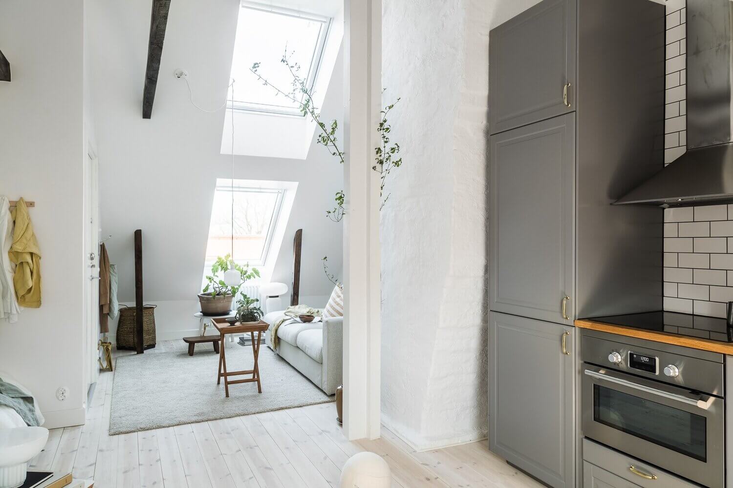 A Bright Scandinavian Attic Studio Apartment 4 scandinavian attic studio apartment nordroom3 A Bright Scandinavian Attic Studio Apartment
