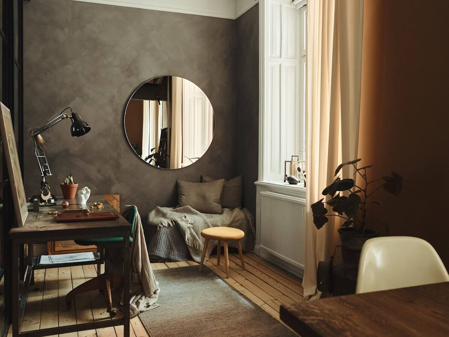 A Small Apartment Decorated in Warm Earth Tones 5 small apartment warm earthy tones nordroom4 A Small Apartment Decorated in Warm Earth Tones