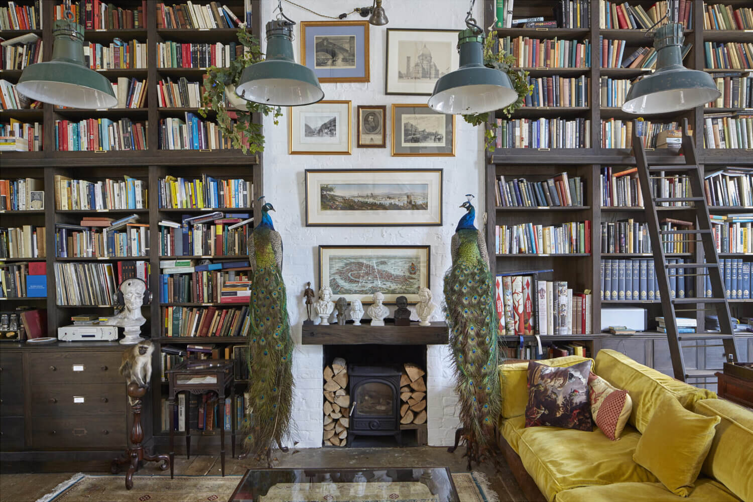 A Unique Vintage Home in a 19th-Century London Print Shop 3 unique vintage home london print shop nordroom3 A Unique Vintage Home in a 19th-Century London Print Shop