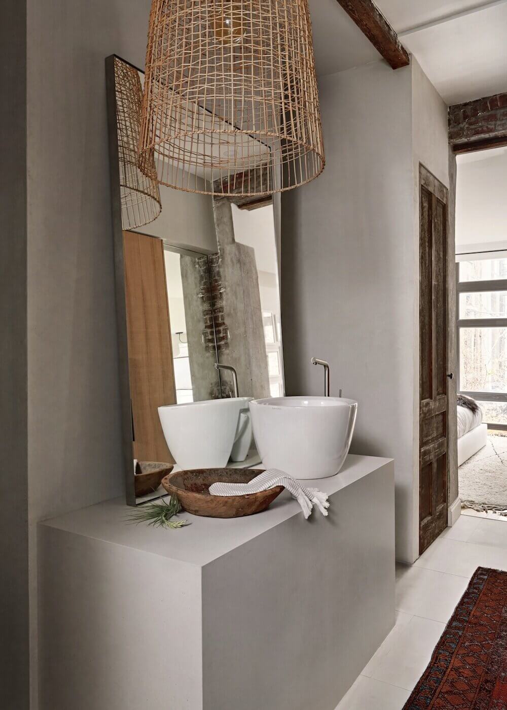 A Warm Brooklyn Brownstone Filled with Interesting Home Decor Ideas 22 warm brooklyn brownstone nordroom21 A Warm Brooklyn Brownstone Filled with Interesting Home Decor Ideas