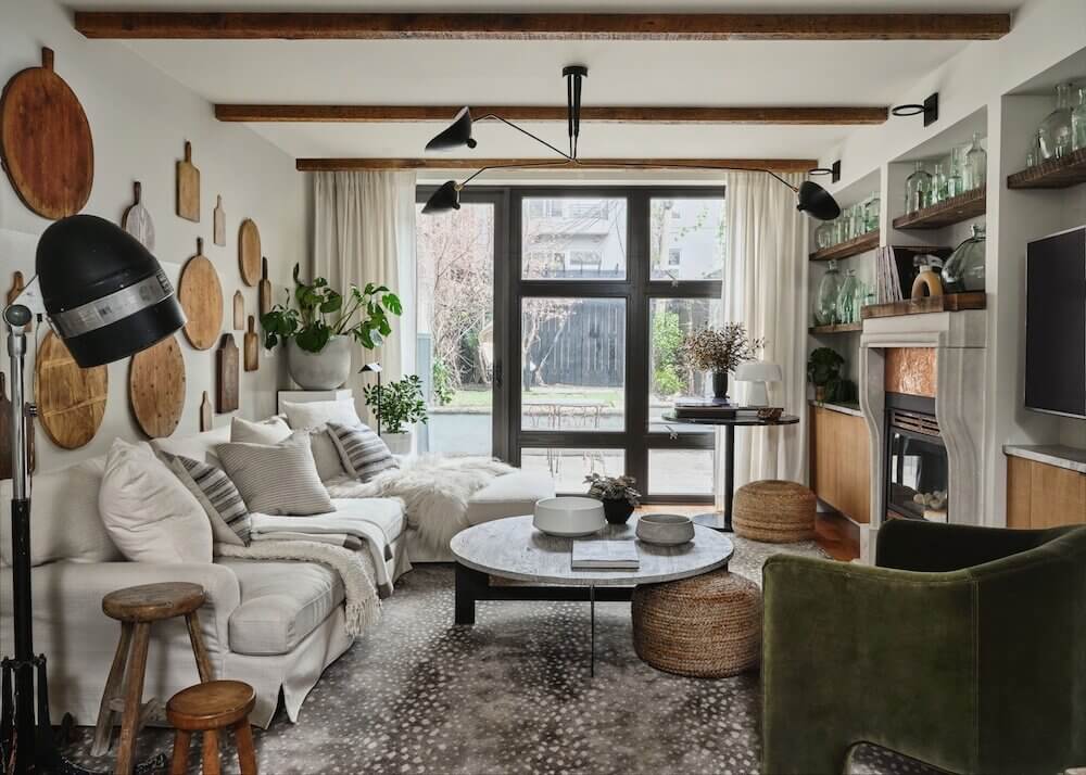 A Warm Brooklyn Brownstone Filled with Interesting Home Decor Ideas 5 warm brooklyn brownstone nordroom4 A Warm Brooklyn Brownstone Filled with Interesting Home Decor Ideas