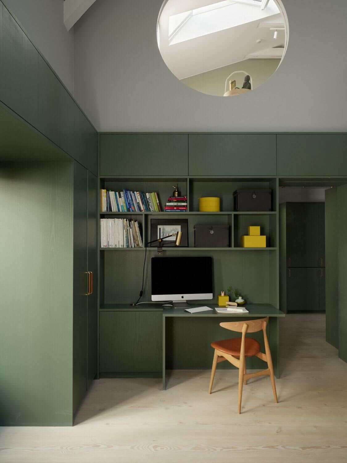 A Modern Green Home in an Early 20th-Century Chapel 12 chapel conversion sweden nordroom11 A Modern Green Home in an Early 20th-Century Chapel