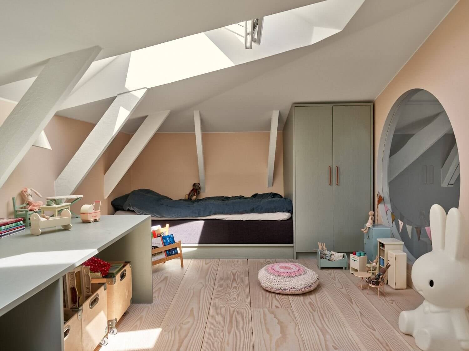 A Modern Green Home in an Early 20th-Century Chapel 16 chapel conversion sweden nordroom15 A Modern Green Home in an Early 20th-Century Chapel