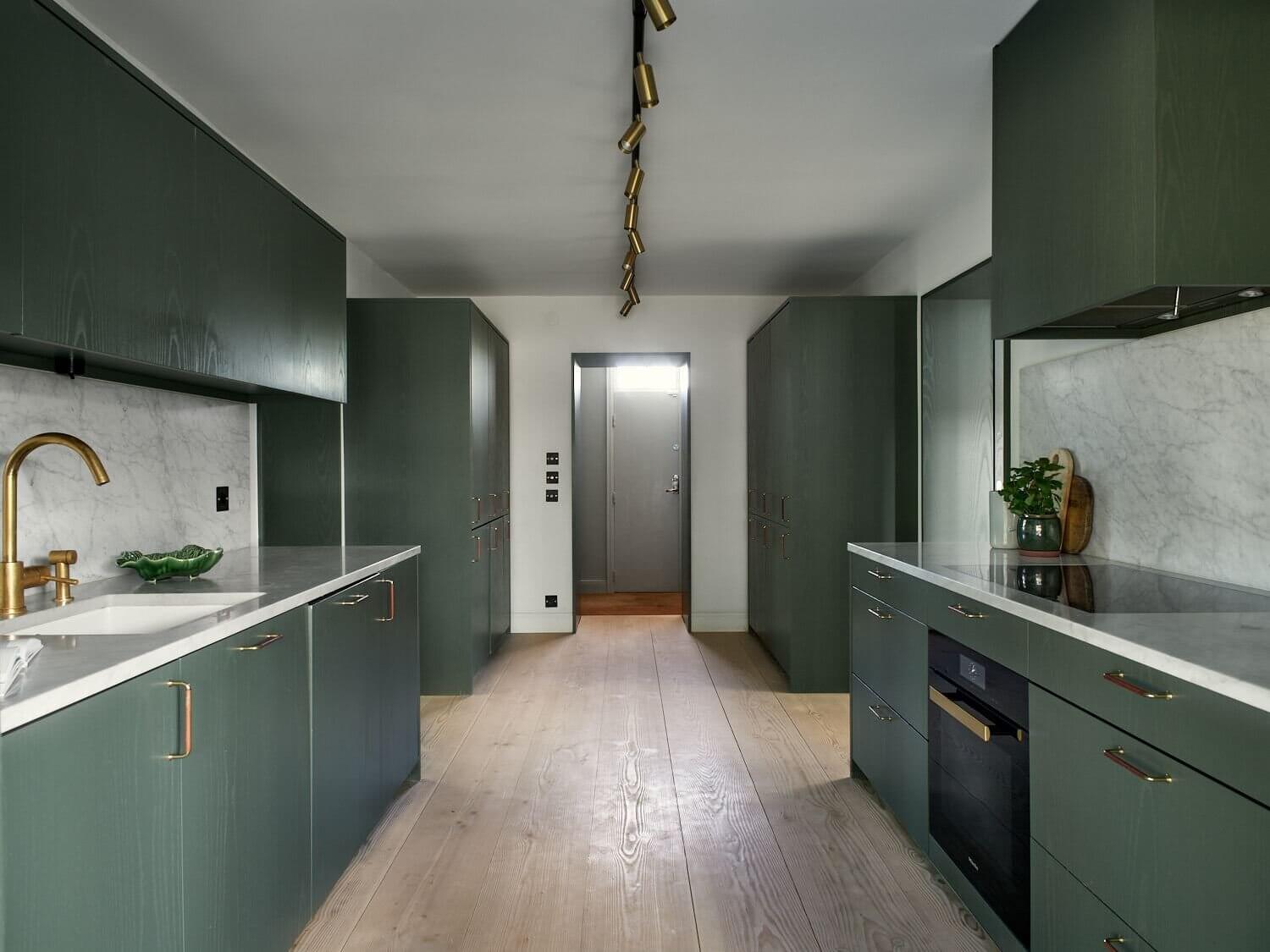 A Modern Green Home in an Early 20th-Century Chapel 6 chapel conversion sweden nordroom5 A Modern Green Home in an Early 20th-Century Chapel